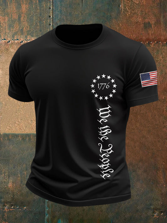 Men's We The People1776 Independence Day Casual Tee