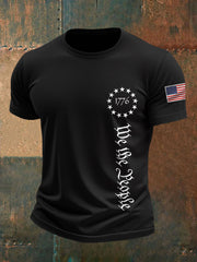 Men's We The People1776 Independence Day Casual Tee