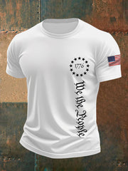 Men's We The People1776 Independence Day Casual Tee