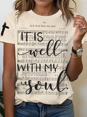 Women's It Is Well With My Soul T-Shirt