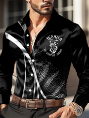 Men's Yeshua Printed Casual Shirt