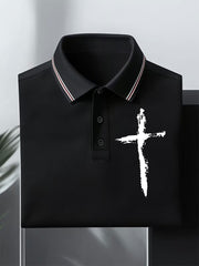 Men's Faith Cross Casual Shirt