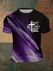 Men's I Can't But I Know A Guy Printed T-shirt