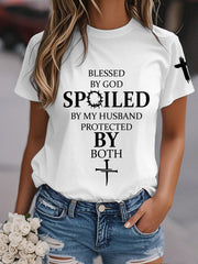 Women's short-sleeved T-shirt