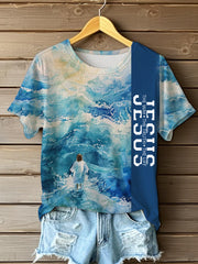 Women's Jesus The Way The Truth The Life Short-sleeved T-shirt