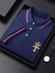 Men's  Faith Cross Casual Short Sleeve Tee