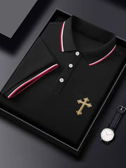 Men's Faith Cross Casual Short Sleeve T-shirt