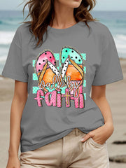 Women's Walk By Faith Printed Casual T-Shirt