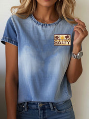 Women's Be Salty Short-sleeved T-shirt