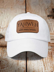 Unisex YAHWEH With Every Breath Print Hat