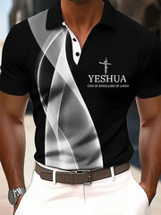 Men's Yeshua Printed Casual Top