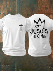 Men's Jesus Is King Casual Tee