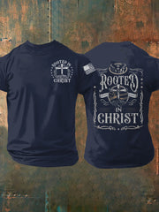 Men's Rooted In Christ Short-sleeved T-shirt
