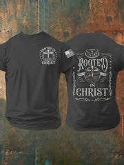 Men's Rooted In Christ Short-sleeved T-shirt