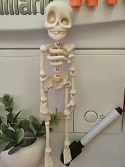 3D Printed Vintage Skeleton Magnetic Figurine