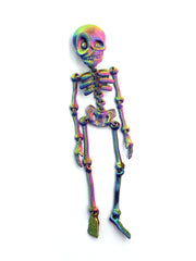 3D Printed Vintage Skeleton Magnetic Figurine