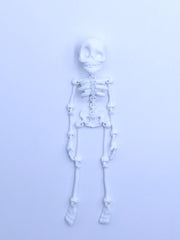 3D Printed Vintage Skeleton Magnetic Figurine