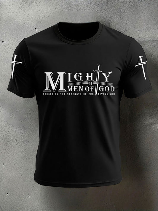 Men's Mighty Men Of God Casual Tee