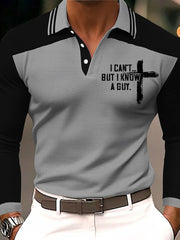 Men's I Can't But I Know A Guy Printed Casual Top