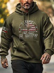 Men's I Can't But I Know A Guy Print Hoodie