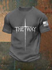 Men's The Way Cross Waffle Short Sleeve