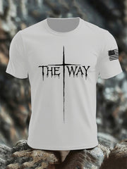Men's The Way Cross Short-sleeved T-shirt