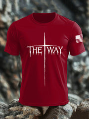 Men's The Way Cross Short-sleeved T-shirt