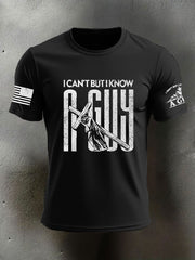 Men's I Can't But I Know A Guy Printed Casual T-shirt