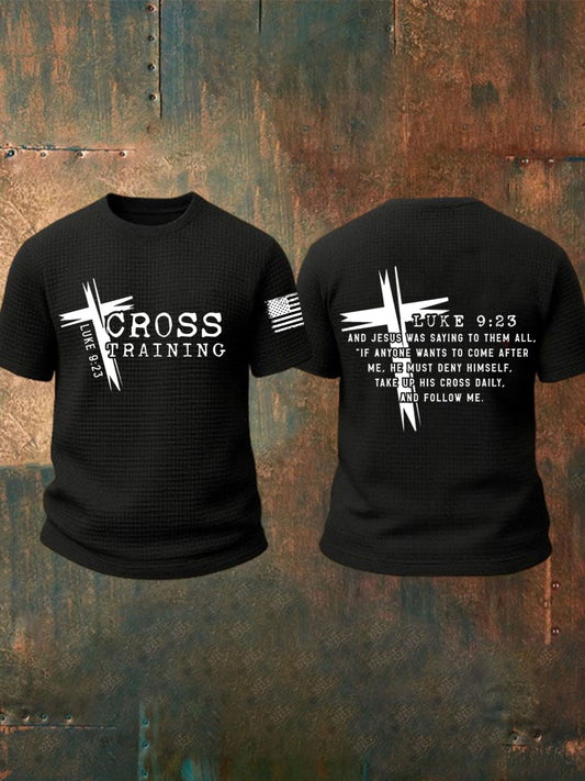 Men's Cross Training Waffle Short Sleeve