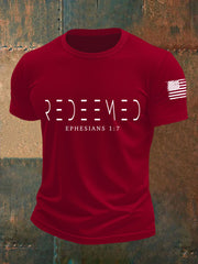 Men's Redeemed Cross Short-sleeved T-shirt