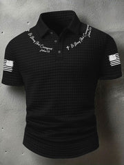 Men's Be Strong And Courageous Short Sleeve Shirt