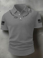 Men's Be Strong And Courageous Short Sleeve Shirt