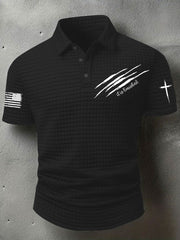 Men's It Is Finished Printed Casual Top