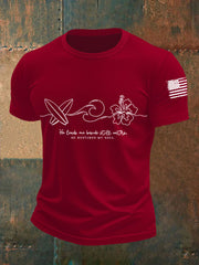 Men's He Leads Me By Still Waters He Restores My Soul Short-sleeved T-shirt