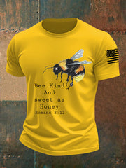 Men's Be Kind And Sweet As Honey Short-sleeved T-shirt