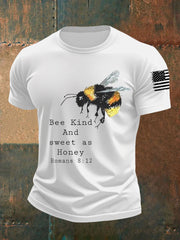 Men's Be Kind And Sweet As Honey Short-sleeved T-shirt