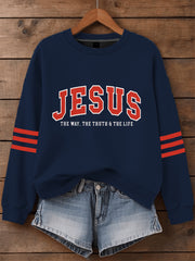 Women's Jesus The Way The Truth The Life Sweatshirt