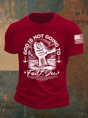 Men's God Is Not Going To Fail You Short-sleeved T-shirt