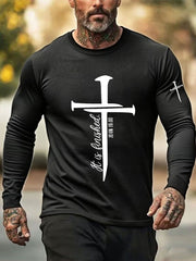 Men's It Is Finished Printed Casual T-shirt