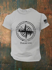 Men's He Will Teach You The Way You Should Go Short Sleeves T-shirt