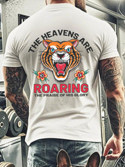 Men's The Heavens Are Roaring Short-sleeved T-shirt