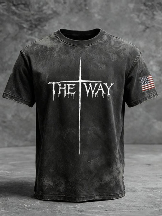 Men's The Way Cross Short Sleeves T-shirt