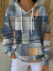 Women's Faith Art Printed Hoodie