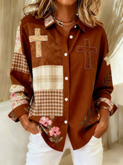 Women's faith print shirts