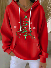 Women's Jesus Chriatmas Tree Hoodie
