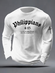 Men's Faith Waffle Top