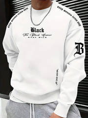 Men's Never Give Up Crew Neck Sweatshirt