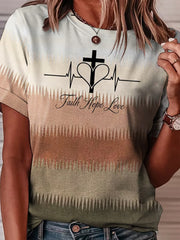 Women's Faith Printed T-shirt