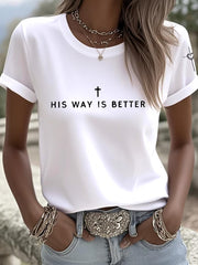 Women's Faith Printed T-shirt