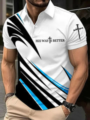 Men's His Way Is Better polo shirt